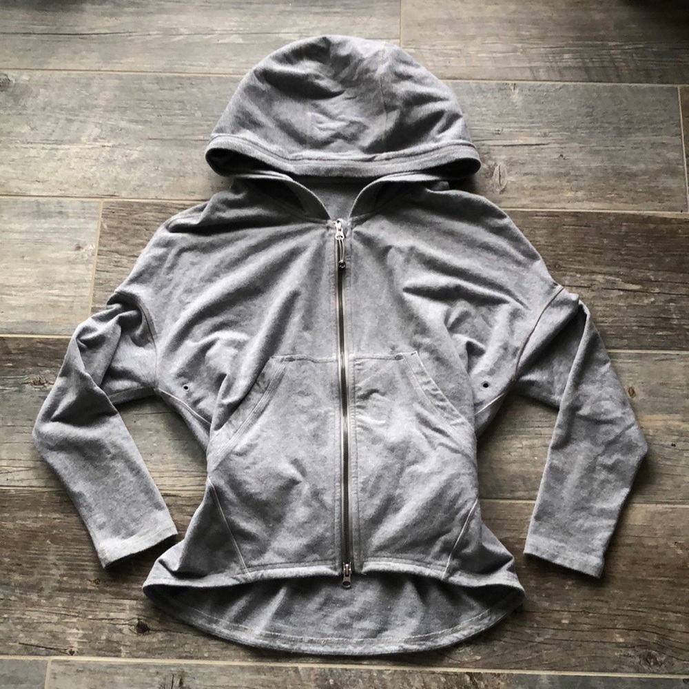 Lululemon Gray Hold Your OM Hoodie Size 4